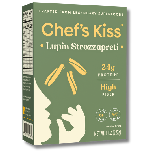 Lupin Strozzapreti Protein, High-Fiber GF Pasta (8oz)