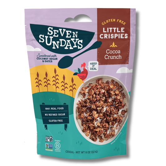 Seven Sundays Cocoa Crunch Little Crispies Cereal (8oz Bag)
