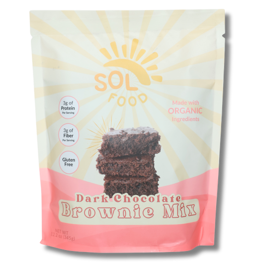 Sol Food Dark Chocolate Brownie Mix (12.2oz)