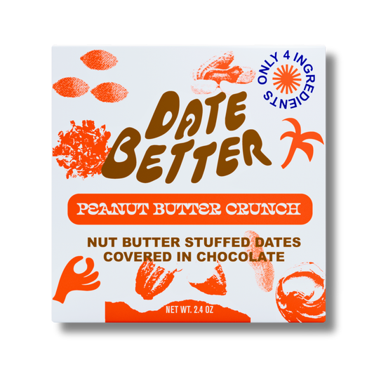 Date Better Peanut Butter Crunch Chocolate Dates (2.4oz)