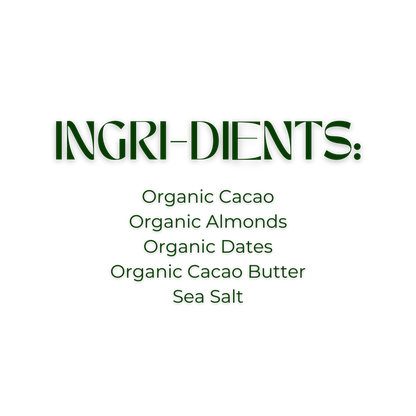 The Conscious Bar Almond Sea Salt Dark Chocolate (1.8oz Bar)