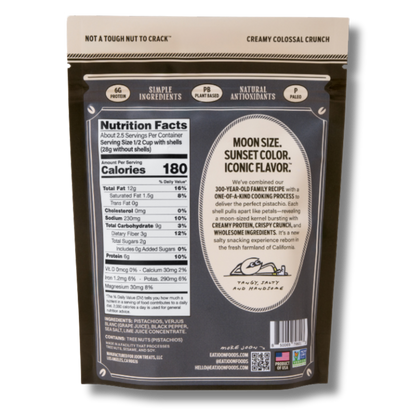 Joon Salt & Pepper Pistachios (4.5oz Bag)