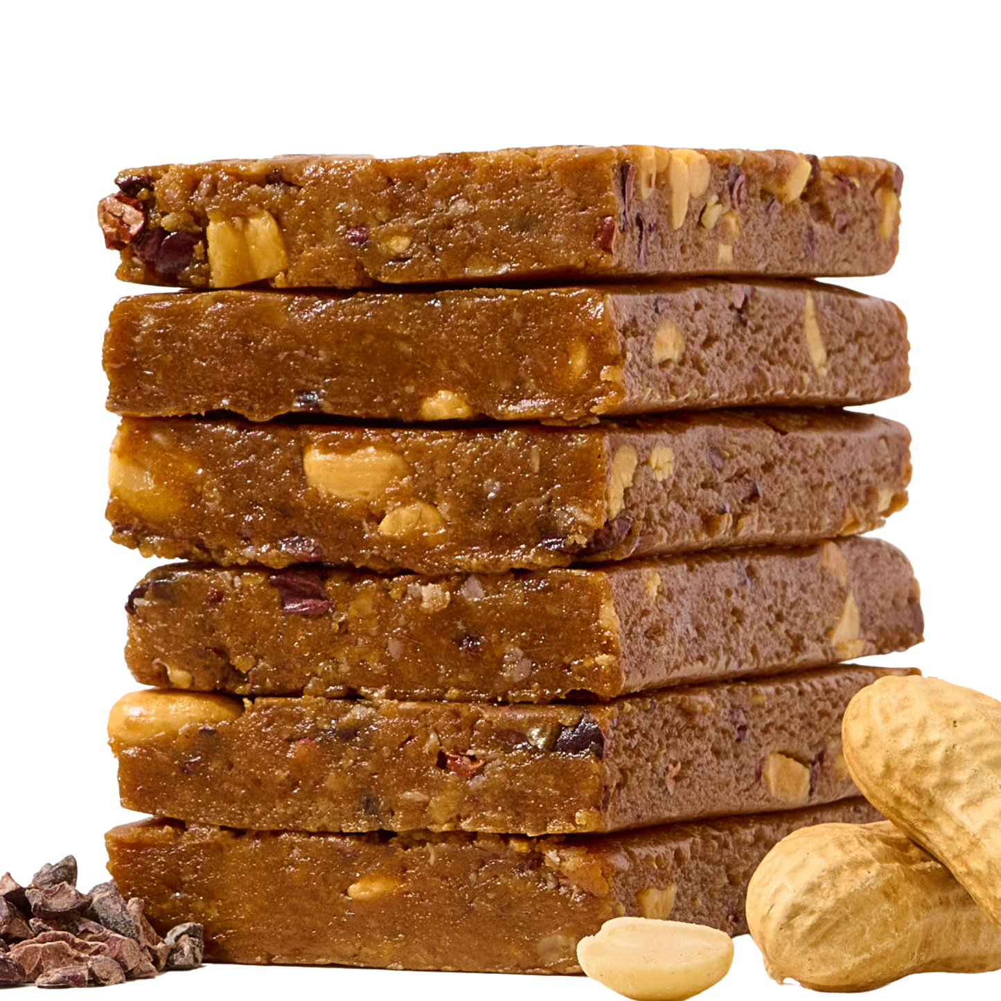 HOL Health Club Peanut Butter Cacao Bone Broth Protein Bar (2.4oz Bar)