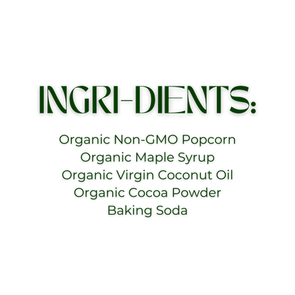Dark Chocolate Organic Maple Caramel Popcorn (3.6oz Bag)