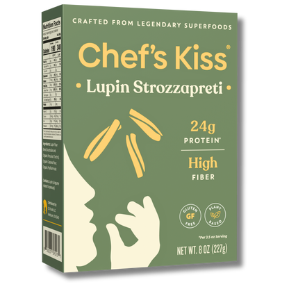 Lupin Strozzapreti Protein, High-Fiber GF Pasta (8oz)
