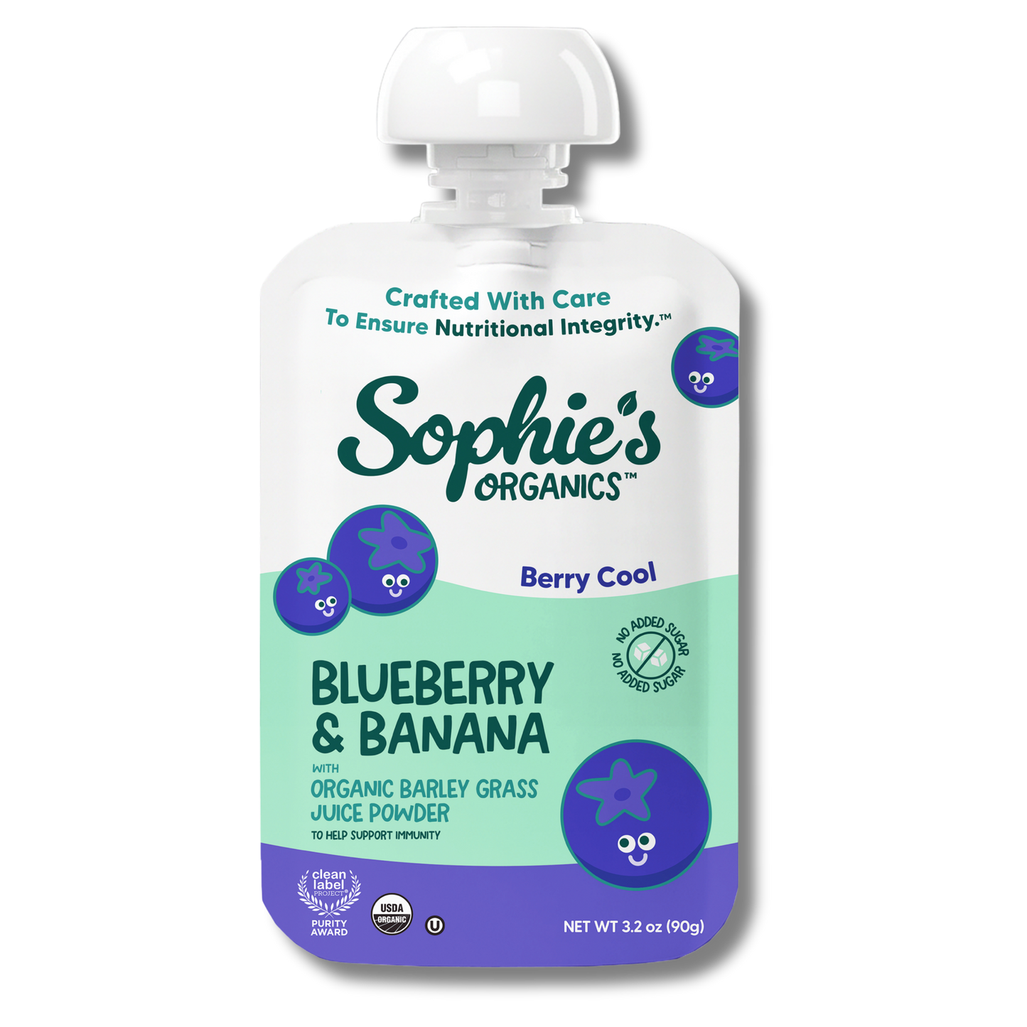 Sophie's Organics Blueberry & Banana Pouch (3.2oz)
