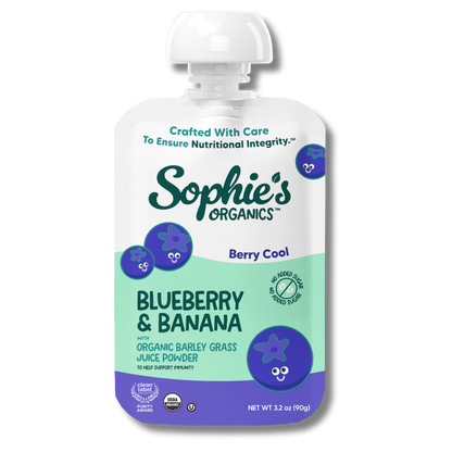 Sophie's Organics Blueberry & Banana Pouch (3.2oz)