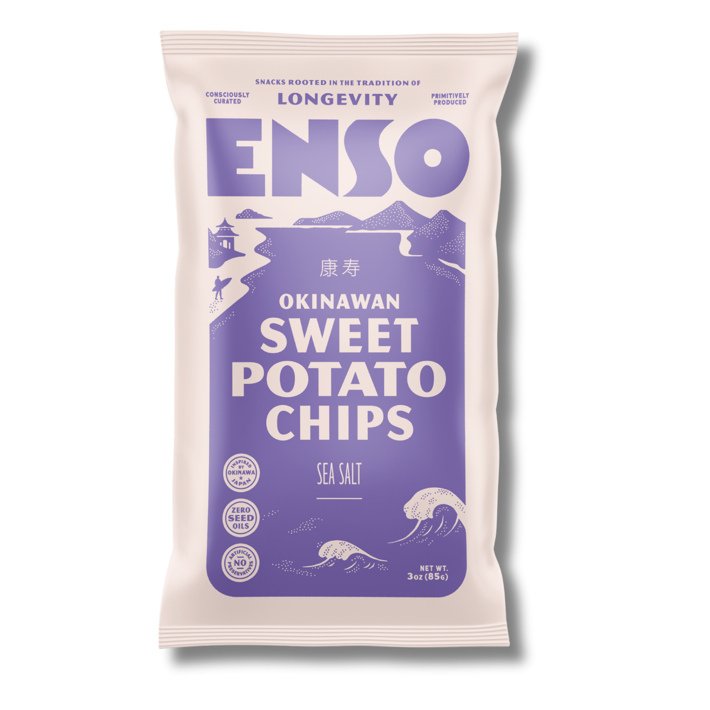 Enso Sea Salt Okinawan Sweet Potato Chips (3oz Bag)