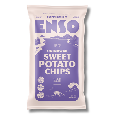 Enso Sea Salt Okinawan Sweet Potato Chips (3oz Bag)