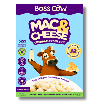 Boss Cow A2/A2 Mac & Cheese (5.8oz Box)
