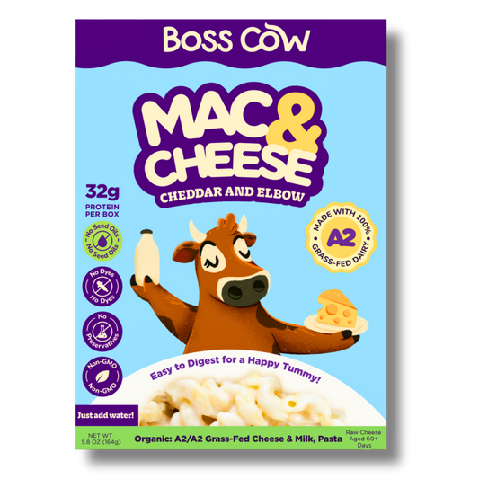 Boss Cow A2/A2 Mac & Cheese (5.8oz Box)