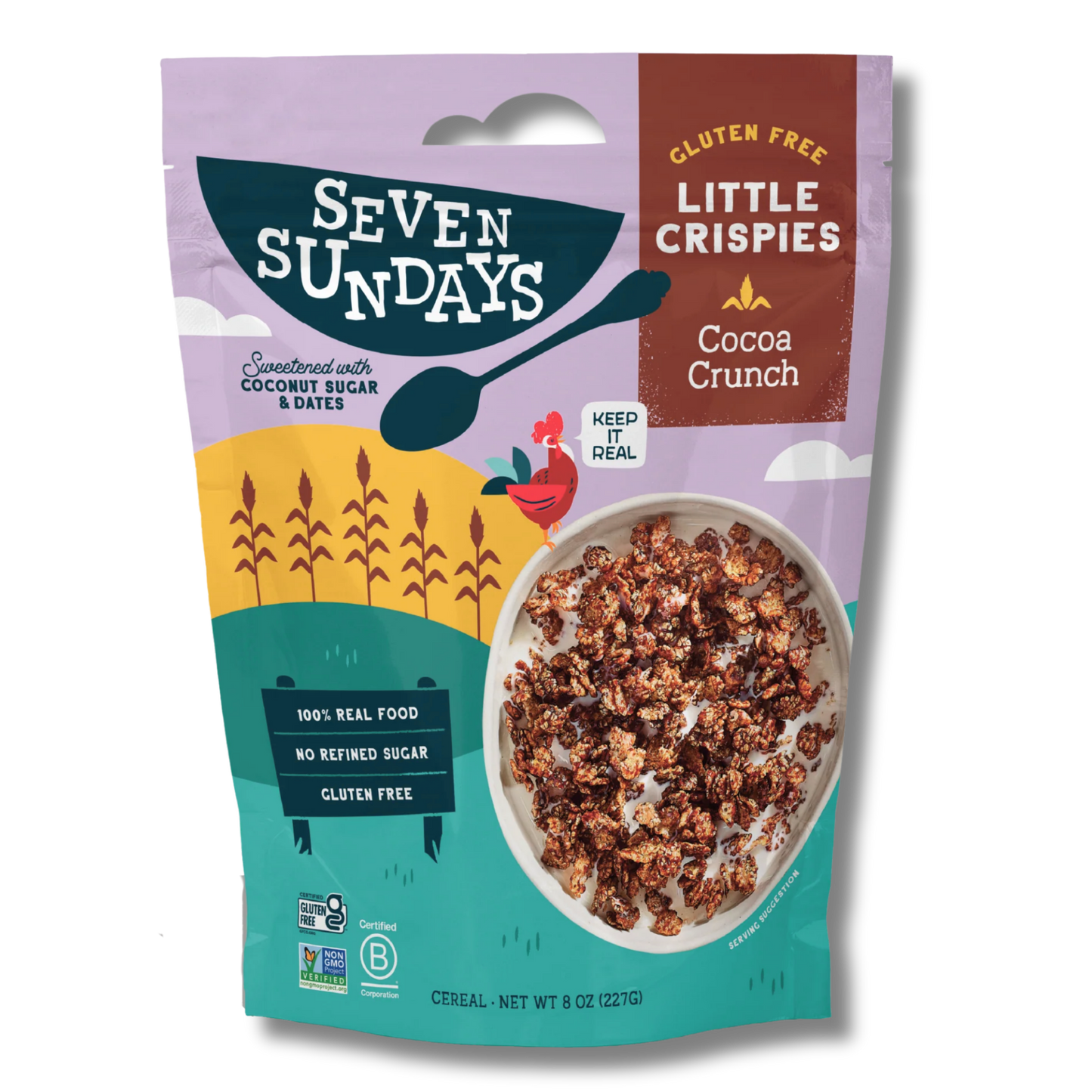 Seven Sundays Cocoa Crunch Little Crispies Cereal (8oz Bag)