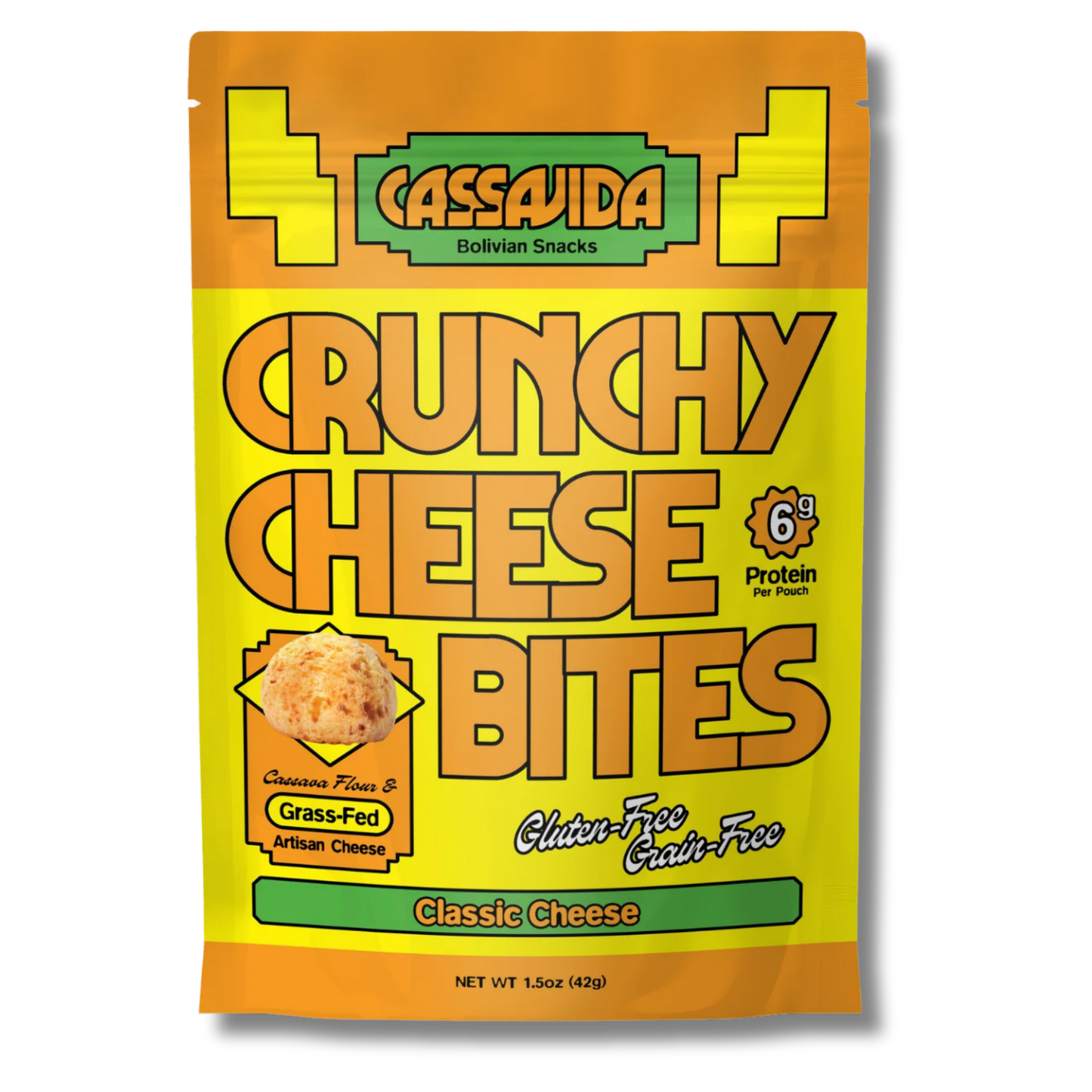 Cassavida Crunchy Cheese Bites (1.5oz Bag)