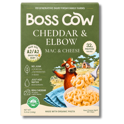 Boss Cow A2/A2 Mac & Cheese (5.8oz Box)