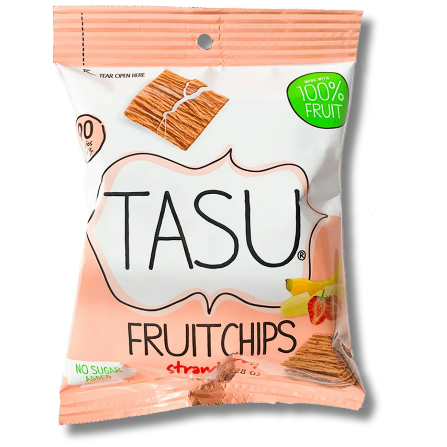 Tasu Strawberry Banana Fruit Chips (1oz Bag)
