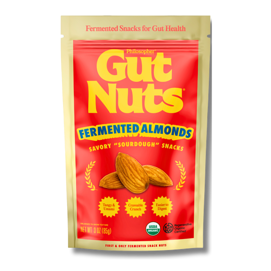 Gut Nuts Fermented Almonds (3oz Bag)