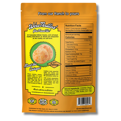 Cassavida Crunchy Cheese Bites (1.5oz Bag)