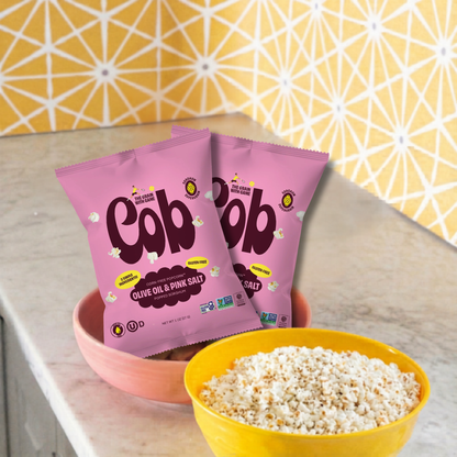 Cob Foods Olive Oil Pink Salt Popped Sorghum (1oz Bag)