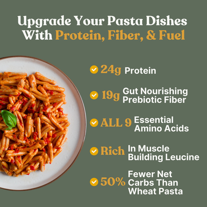 Lupin Strozzapreti Protein, High-Fiber GF Pasta (8oz)