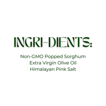 Cob Foods Olive Oil Pink Salt Popped Sorghum (1oz Bag)