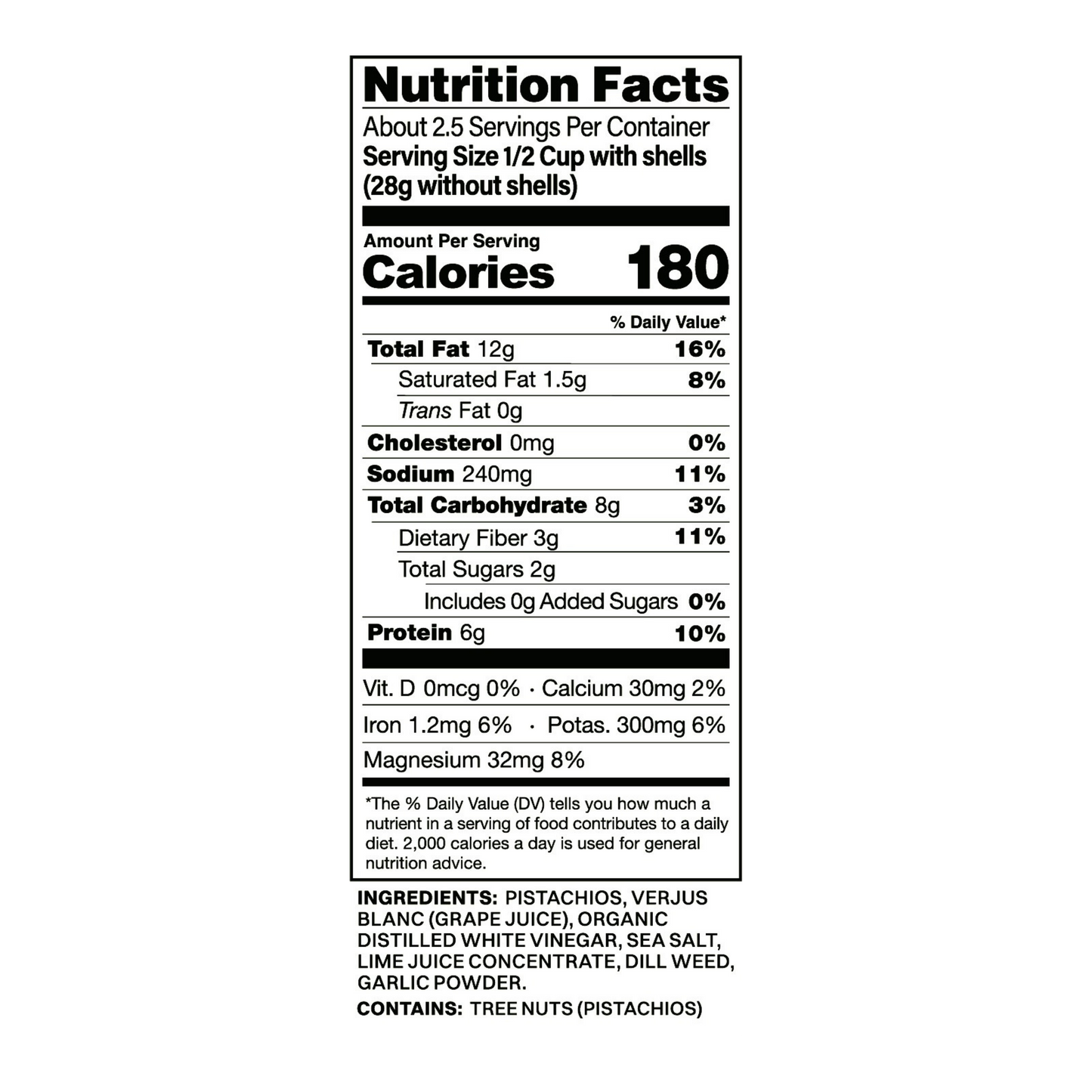 Joon Dill Pickle Pistachios (4.5oz Bag)
