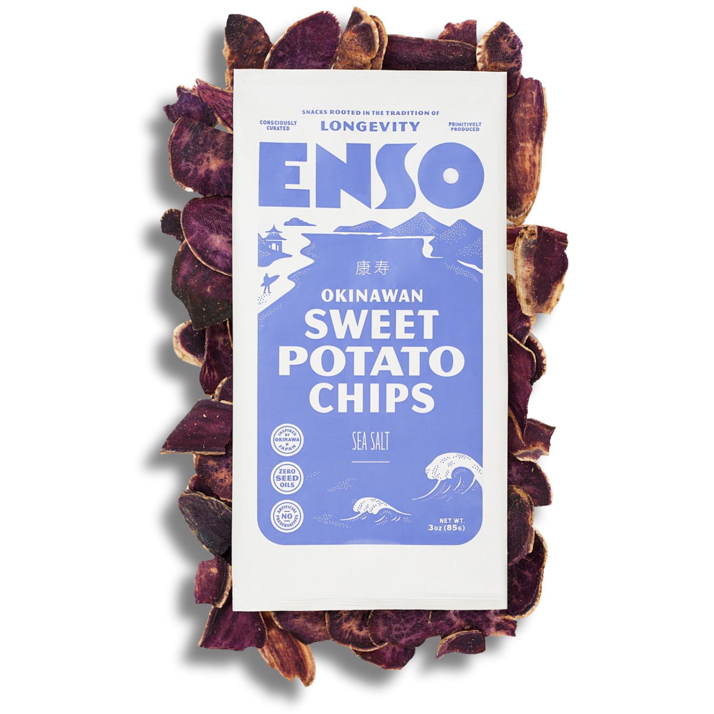 Enso Sea Salt Okinawan Sweet Potato Chips (3oz Bag)