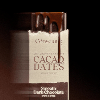The Conscious Bar Smooth Dark Chocolate (1.8oz Bar)