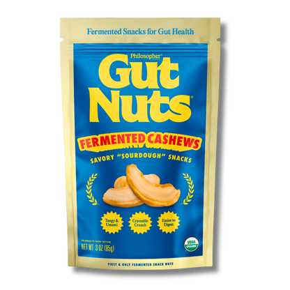 Gut Nuts Fermented Cashews (3oz Bag)