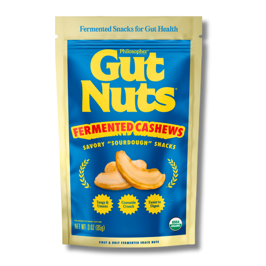 Gut Nuts Fermented Cashews (3oz Bag)