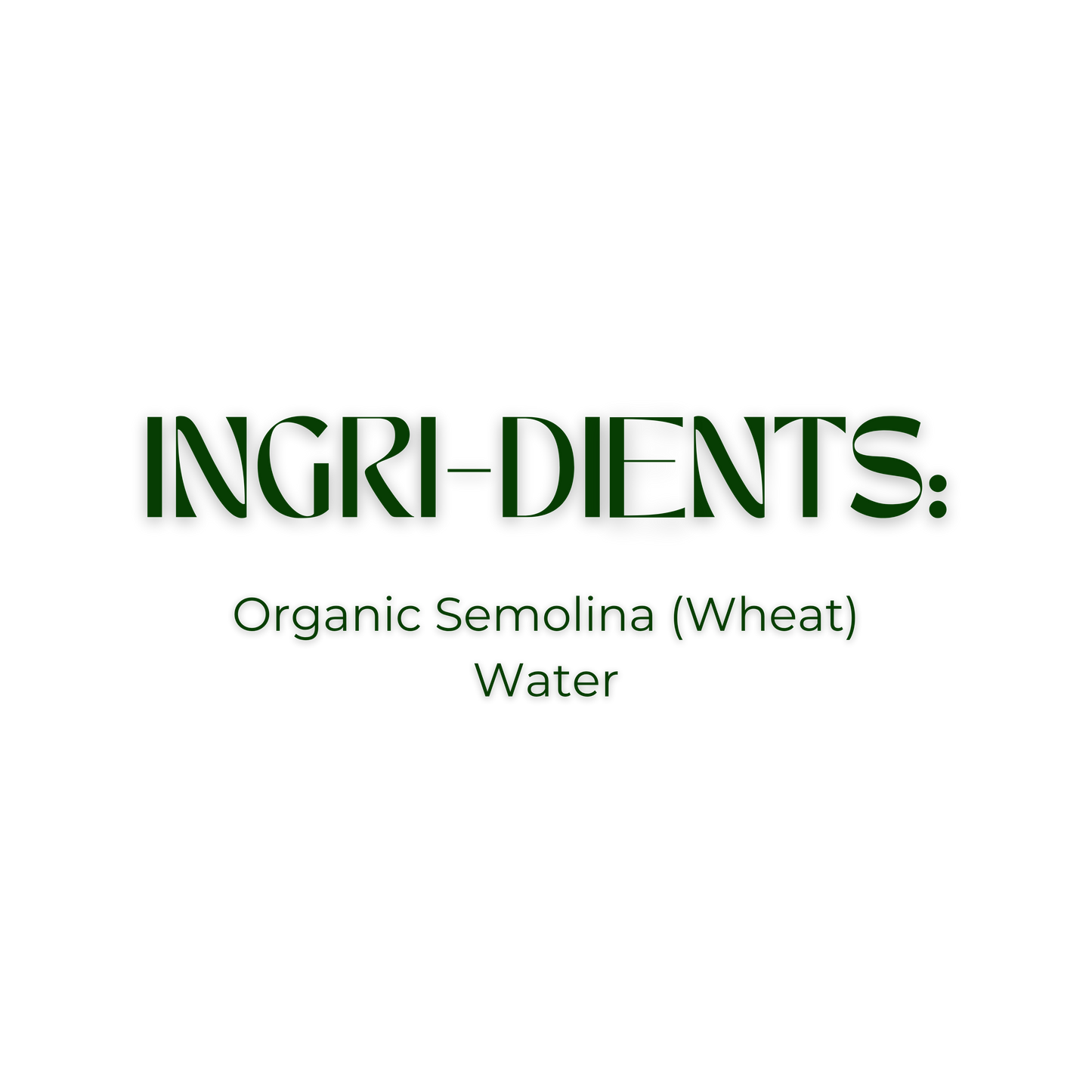 Flour + Water Organic Bronze Die Spaghetti (16oz Box)