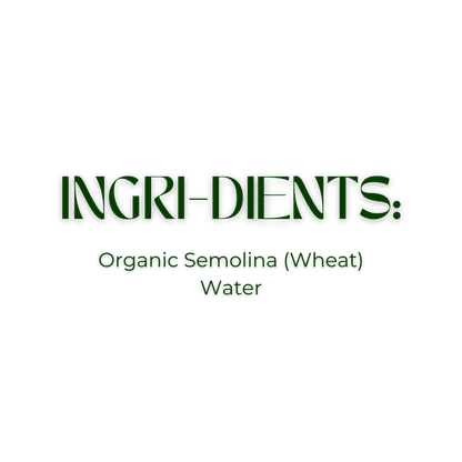 Flour + Water Organic Bronze Die Spaghetti (16oz Box)