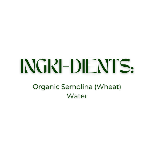 Flour + Water Organic Bronze Die Spaghetti (16oz Box)