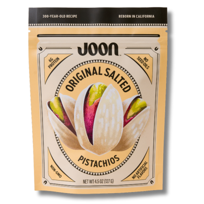 Joon Original Salted Pistachios (4.5oz Bag)