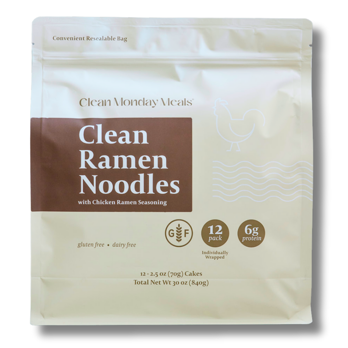 Clean Ramen Noodles, Chicken (12-Pack)