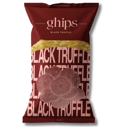 Ghips Black Truffle Potato Chips (5oz)