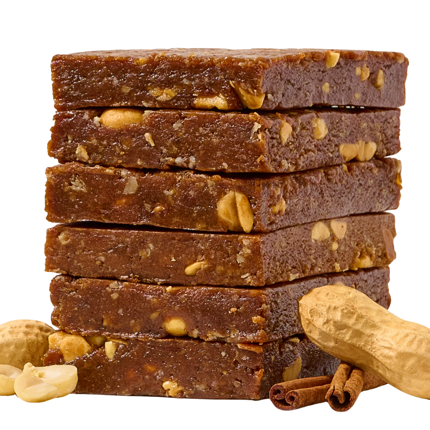 HOL Health Club Cinnamon Peanut Butter Bone Broth Protein Bar (2.4oz Bar)