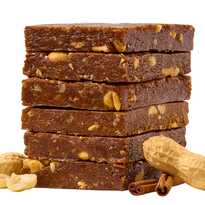 HOL Health Club Cinnamon Peanut Butter Bone Broth Protein Bar (2.4oz Bar)