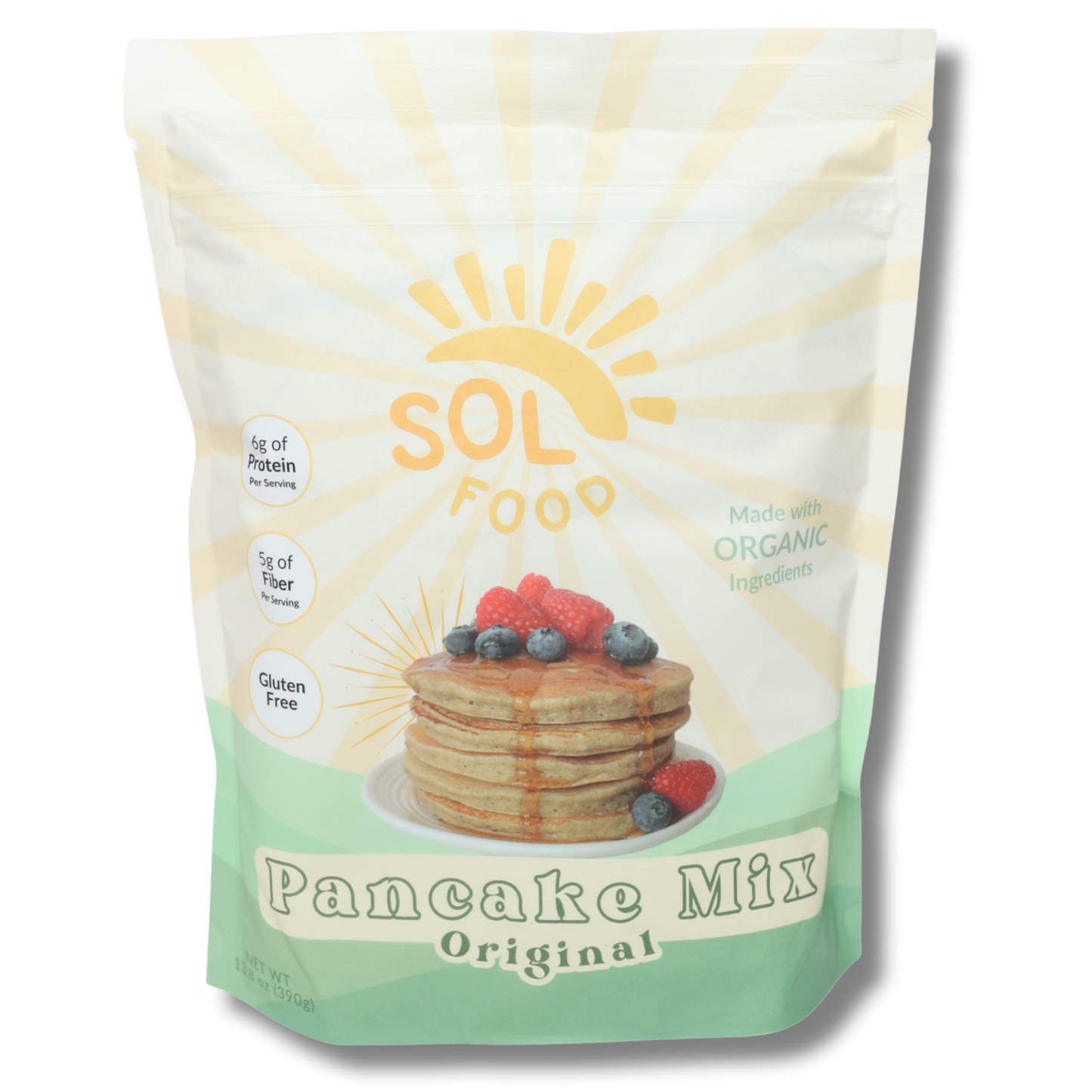 Sol Food Pancake Mix (13.8oz)