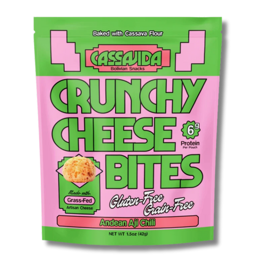 Cassavida Spicy Andean Aji Crunchy Cheese Bites (1.5oz Bag)