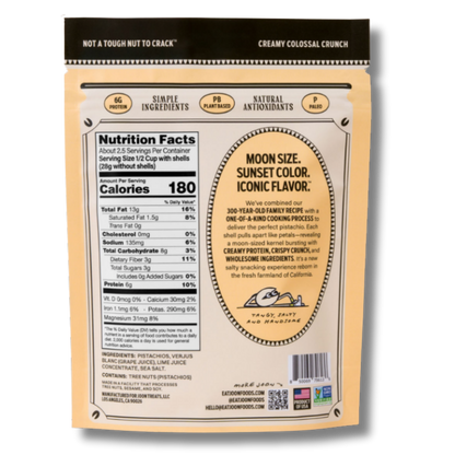 Joon Original Salted Pistachios (4.5oz Bag)