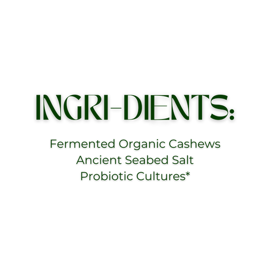 Gut Nuts Fermented Cashews (3oz Bag)