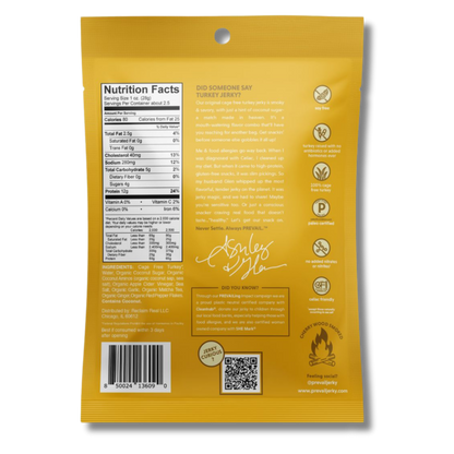 Prevail Original Turkey Jerky (2.25oz Bag)