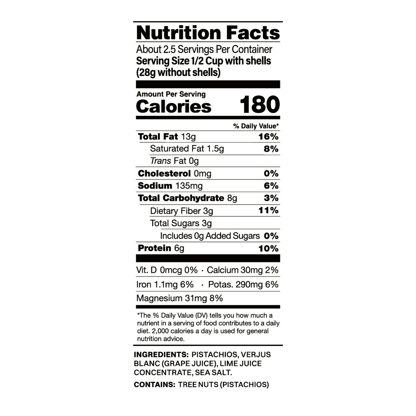 Joon Original Salted Pistachios (4.5oz Bag)