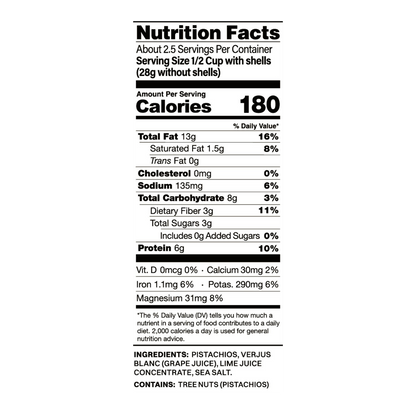 Joon Original Salted Pistachios (4.5oz Bag)