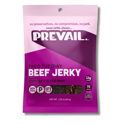 Prevail Taco Tuesday Beef Jerky (2.25oz Bag)
