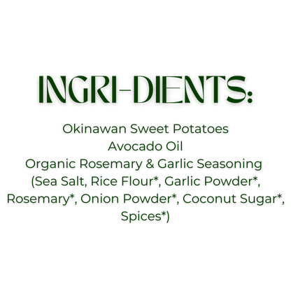 Enso Rosemary & Garlic Okinawan Sweet Potato Chips (3oz Bag)