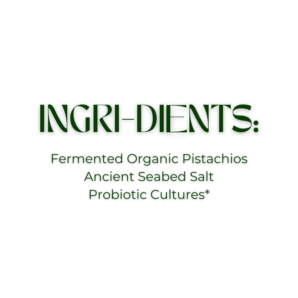 Gut Nuts Fermented Pistachios (3oz Bag)