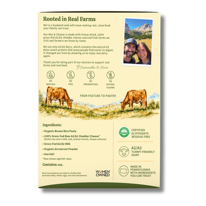 Boss Cow Gluten-Free A2/A2 Mac & Cheese (5.8oz Box)