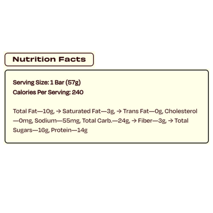 Kailo Oatmeal Chai Plant Based Protein Bar (2oz Bar)